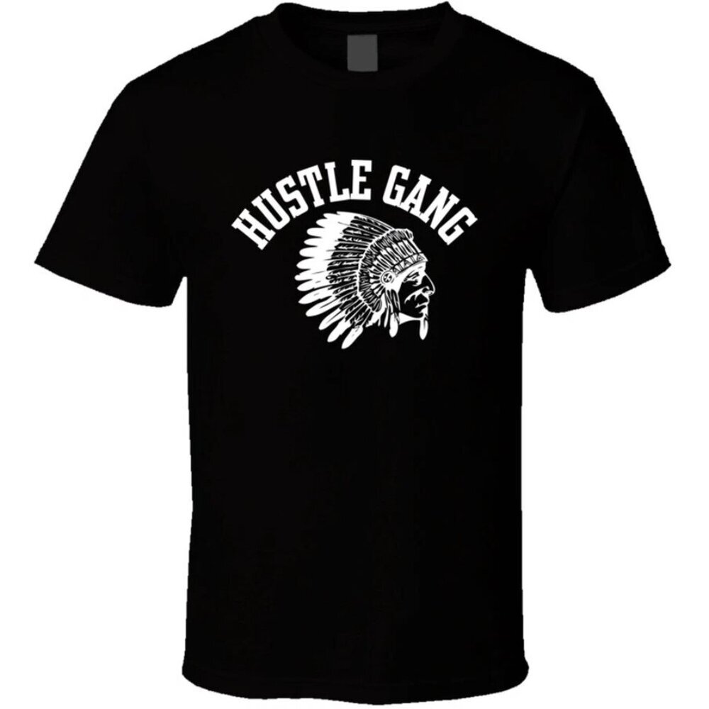 New Hustle Gang Logo T-Shirt Streetwear Urban Graphic Tee For Men Women